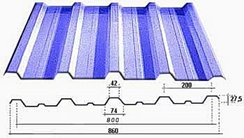 trapez oluklu boyali sac levhalar 2